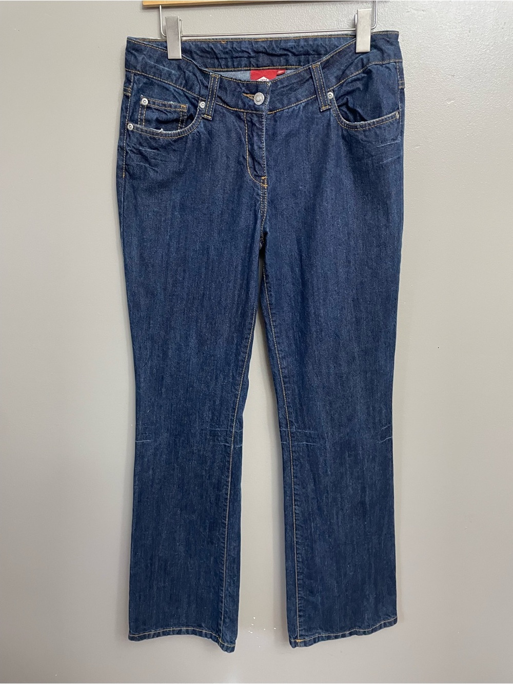Vintage 90s Y2K Oilily Women’s Embroidered Blue Denim Jeans Size EU 38 Zoe 6